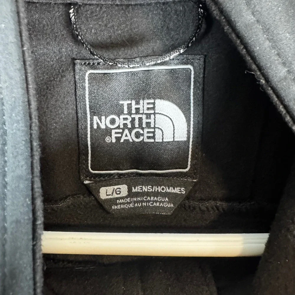 The North Face Mens Apex Bionic Softshell Vest Black Full Zip Large L